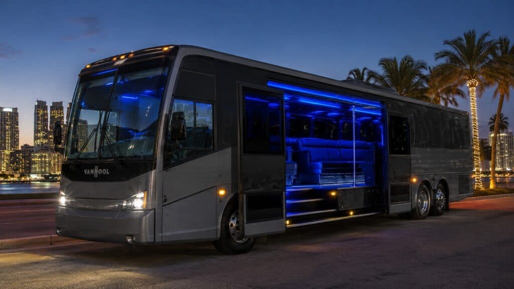 BlackRide 50 Passenger Party Bus